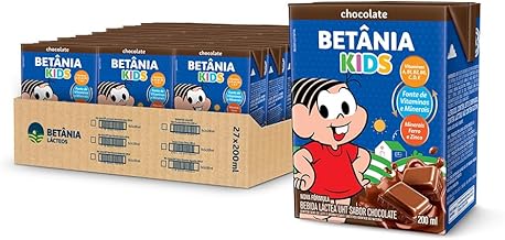 Pack Achocolatado Betânia Kids 200ml - 27 Unidades