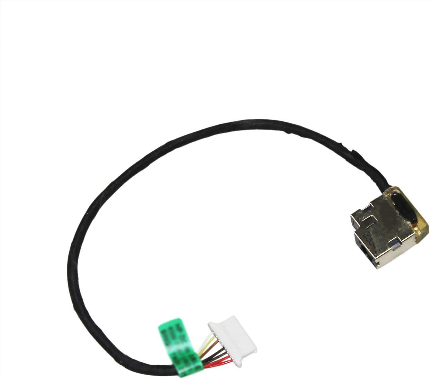 New AC DC Jack Power Charging Port Connector Socket Cable Harness for HP 15-BS075NR 15-BS076NR 15-BS077NR 15-BS078CL 15-BS078NR 15-BS080CA 15-BS080WM 15-BS085NR 15-BS086NR 15-BS087CL 15-BS087NR