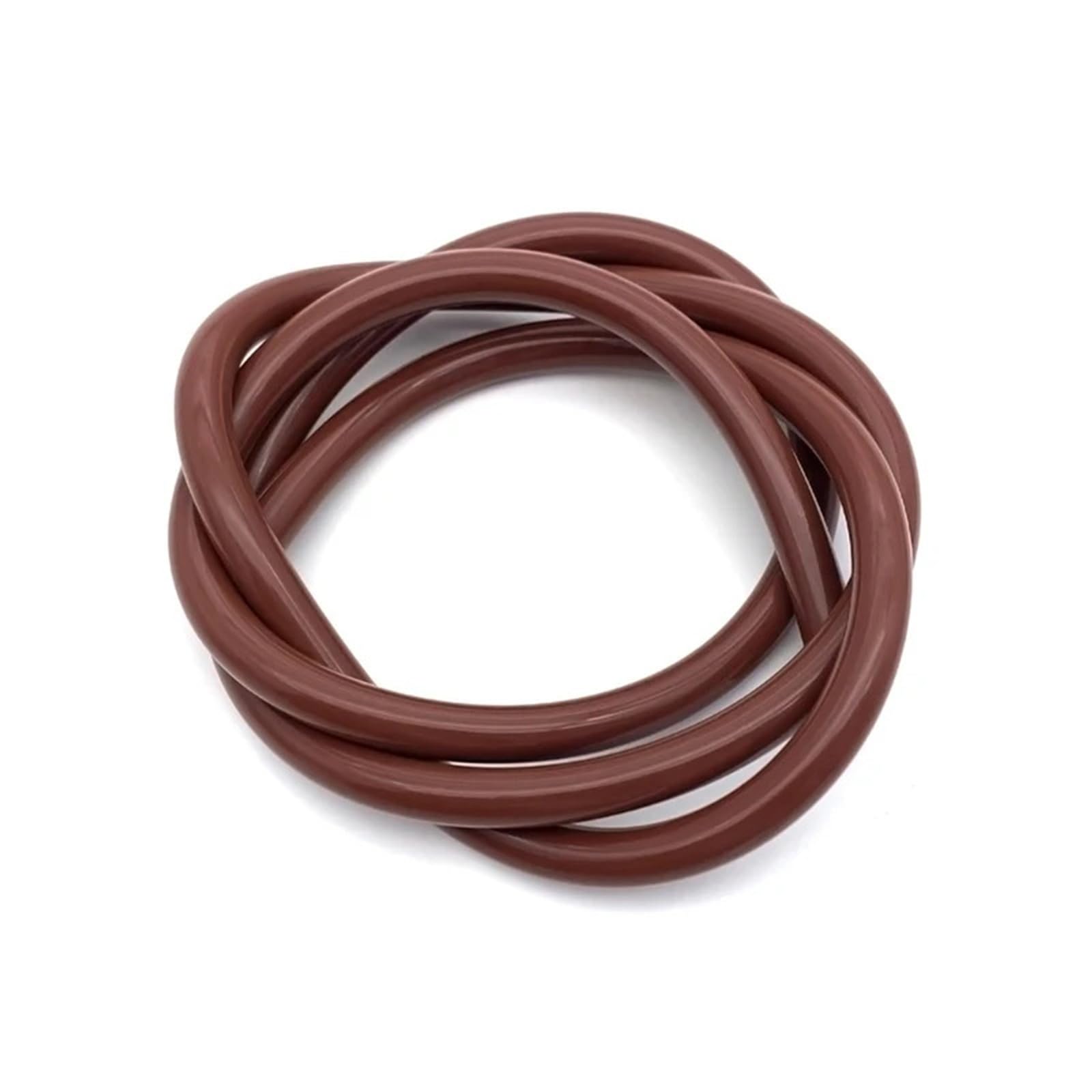 Rubber Tubing 2M Silicone Tube OD 4mm 5 6 7 8 9 10 12 16 Mm Flexible Food Grade Rubber Hose Soft Drink Pipe Water Connector Colorful Plumbing Hose(Coffee,2M_OD 8XID 4MM)
