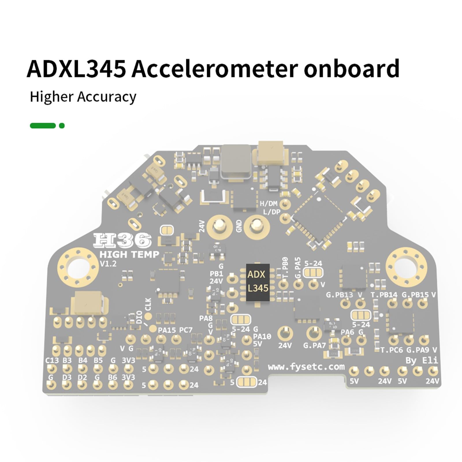 H36 Combos Innovative 3D-Druck-Werkzeugtafel mit integriertem TMC2209 und mehreren Optionen zur Anpassung an Bord USB-Hubs
