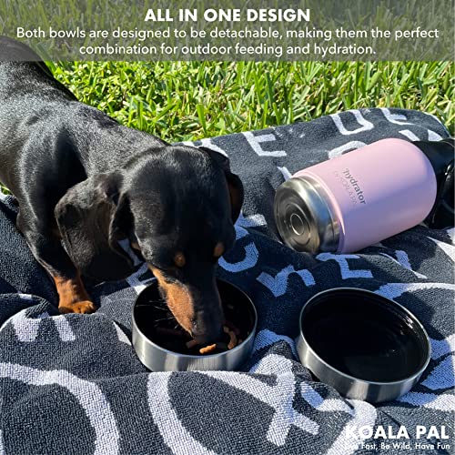 Koala Pal 32Oz Portable Dog Travel Water Bottle + Travel Dog Bowls, Human And Dog Water Bottle, Dog Water Bowl Dispenser, Dog Travel Bowl, Travel Accessories For Dogs #TOP4