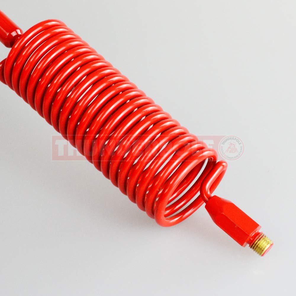 ThunderpoleTrucker HD | Heavy Duty Aerial CB Radio Antenna | Red