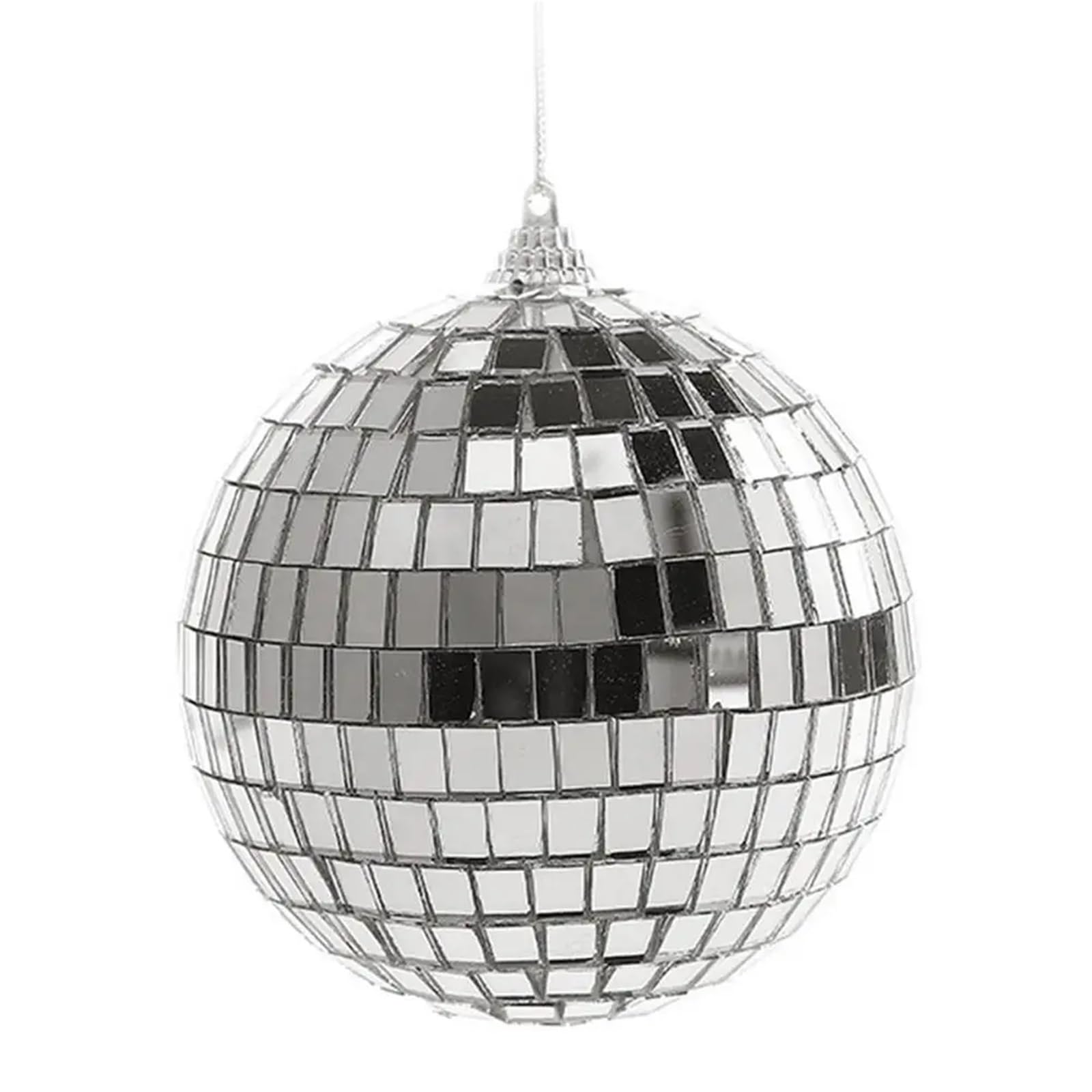 Dekoracja imprezowa lustrzanej kuli dyskotekowej, Disco Lustrzana Kula Wiele Rozmiarów 3-12 cm Dekoracje Przyjęć(8CM 3 piece)