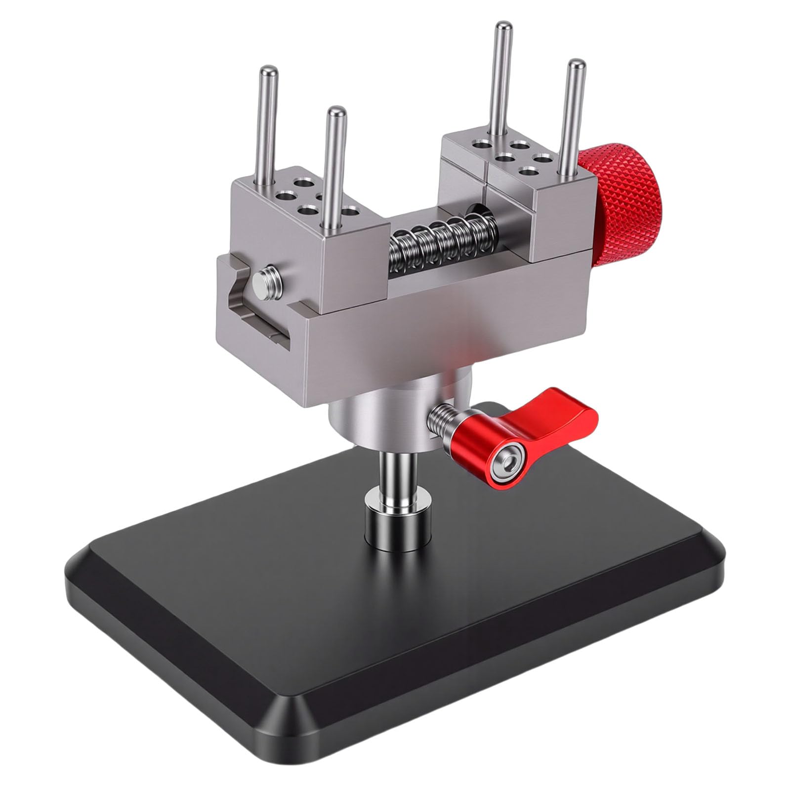 Eujgoov Mini Tornillo de Banco, Tornillo de Banco Giratorio con