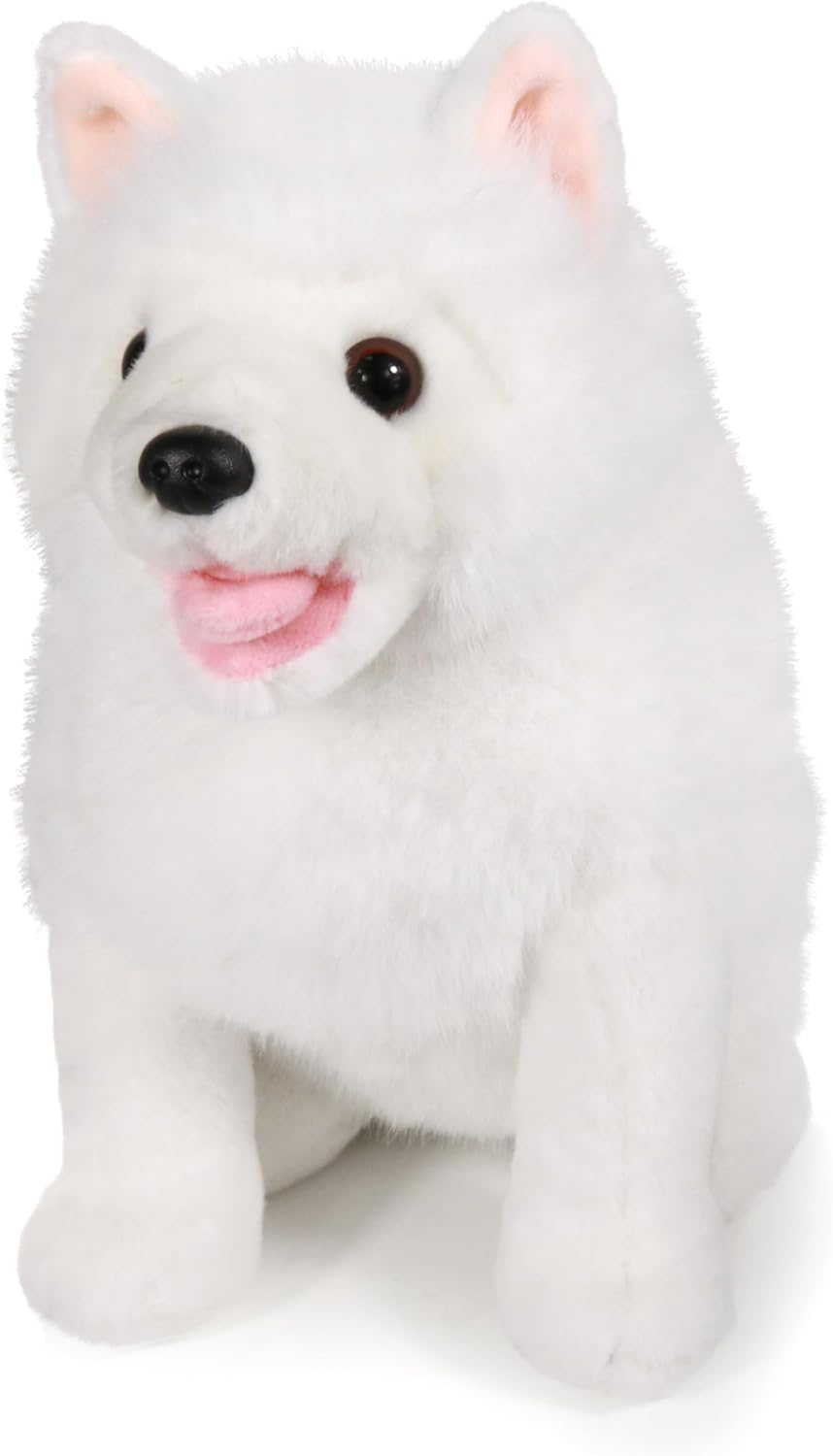 Ice King Bear Samoyed Dog Stuffed Animal Plush Toy 8 Inches