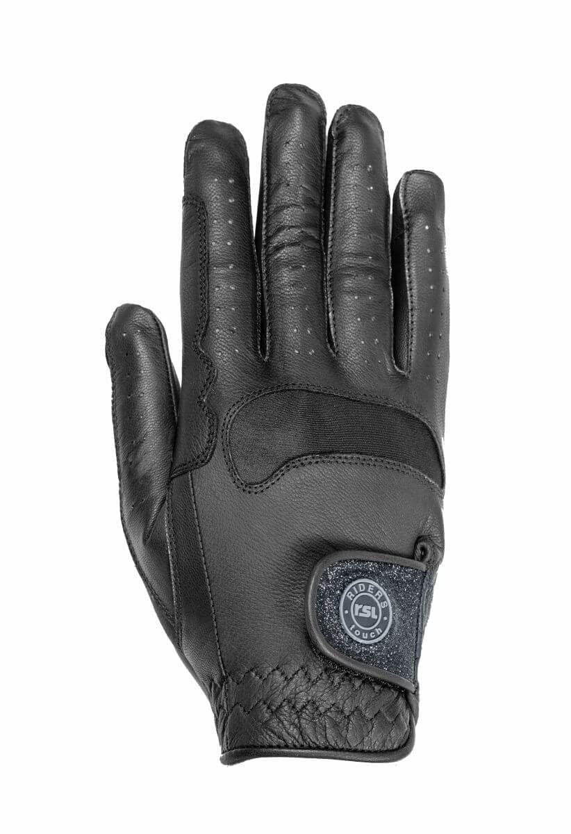 RSL PARIS Reithandschuhe aus Ziegen-Nappa Leder, Schwarz, 7/S, 11320007-100-511 Sport & Freizeit