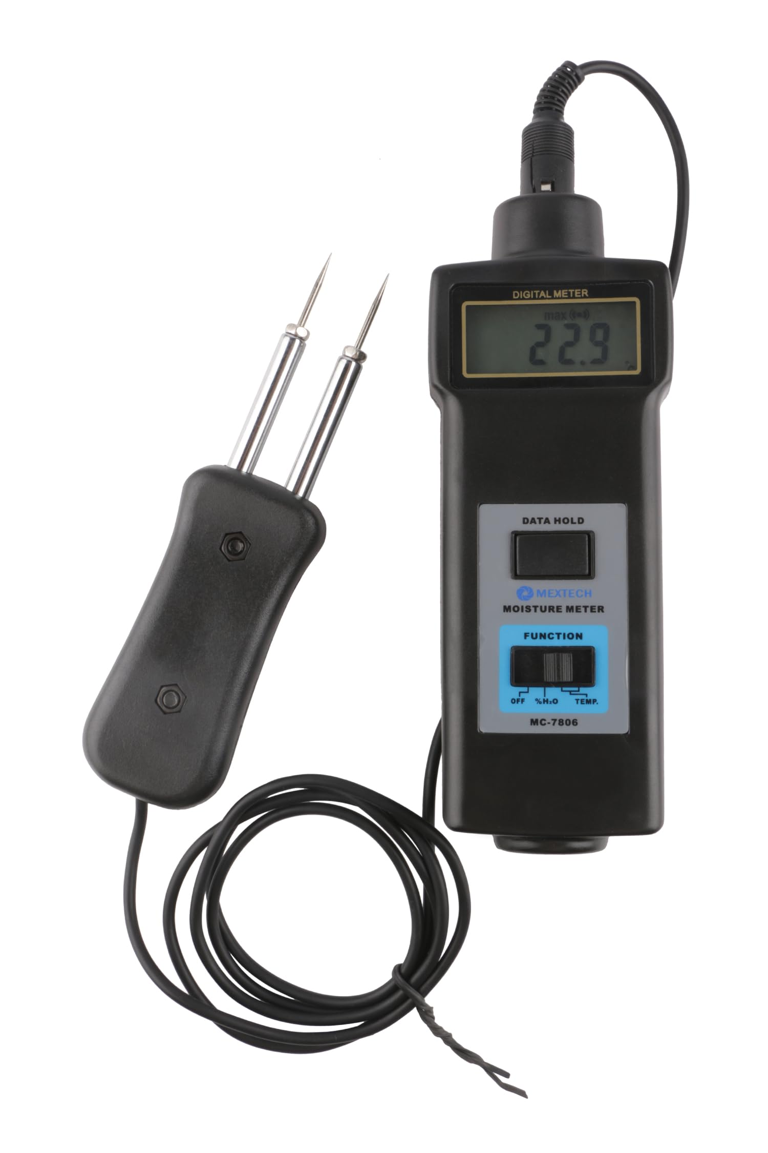 MEXTECH DIGITAL WOOD MOISTURE METER MC7806-image-12