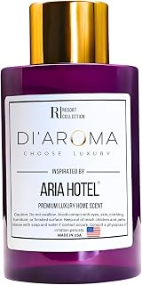 Mystic Romance Aria Hotel Aroma Oil Blend Plastic Purple Bottle 120ml, Resort Collection, Diffuser Aroma Oil Blends, Waterless Diffuser, Made in USA (120ml, Aria Hotel)
