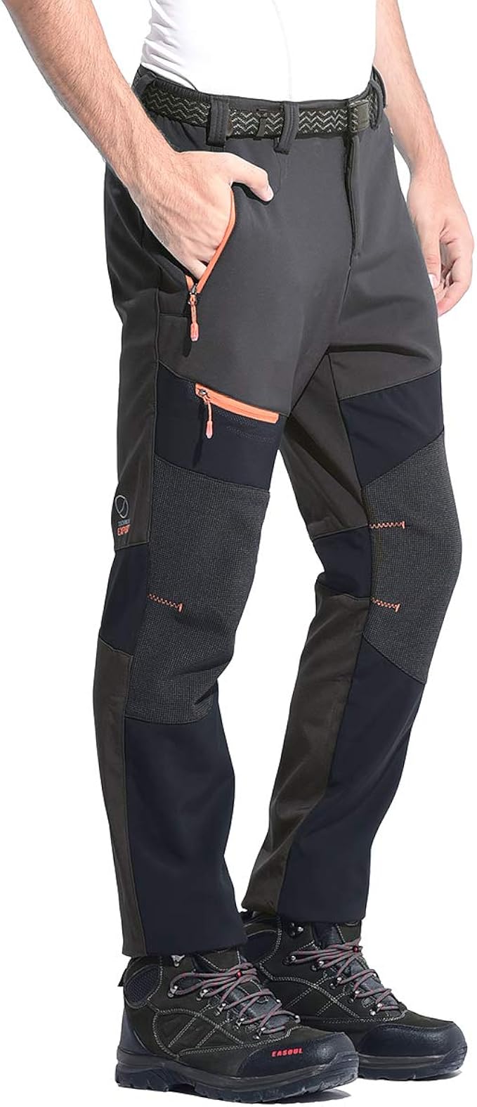 TREKEK Mens Warm Ski Hiking Pants 