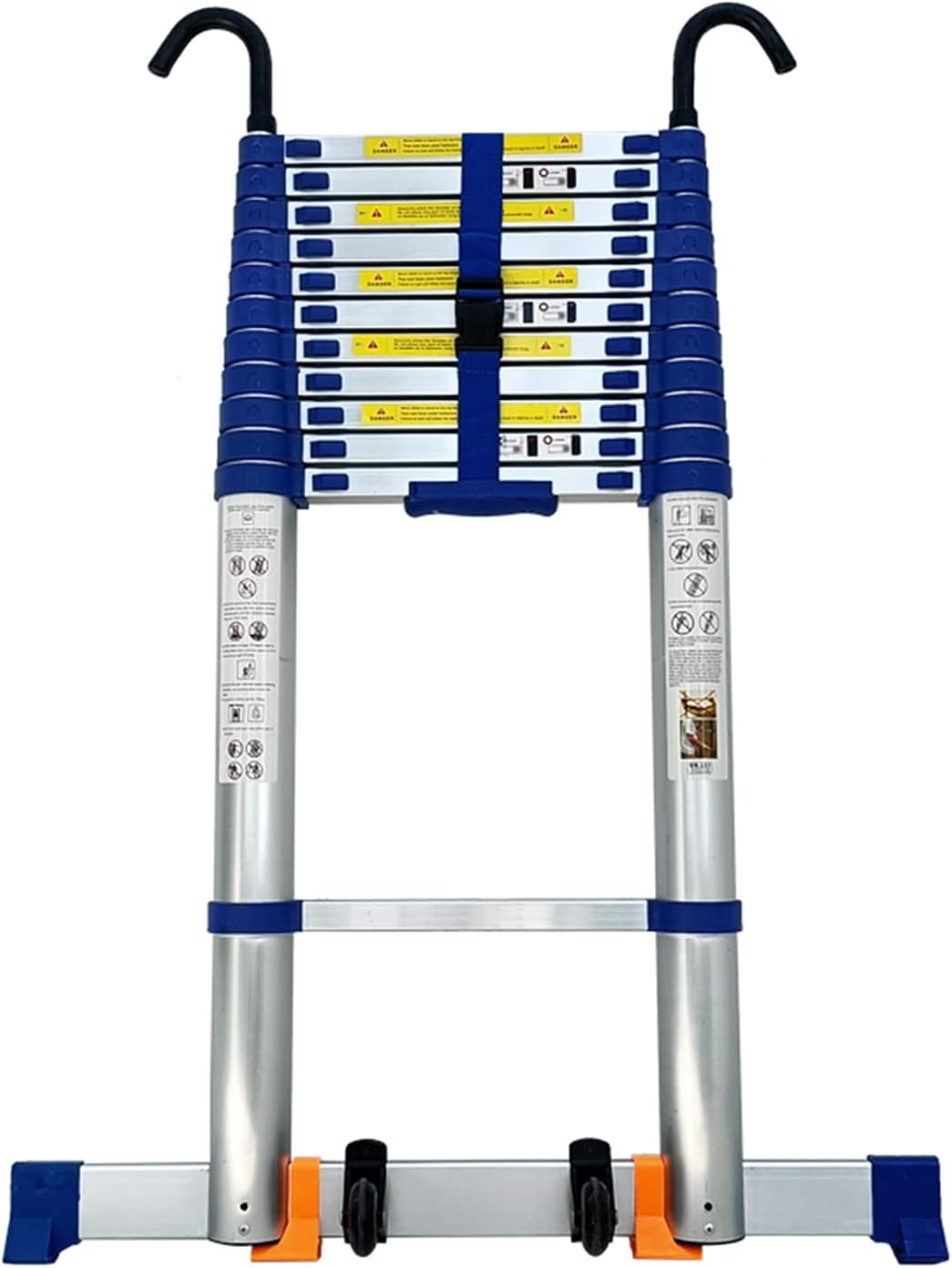 Tallest 8.1m 7.1m Telescoping Ladder Heavy Duty, Foldable