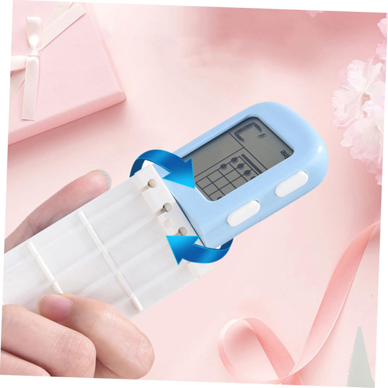 HEMOTON Comodo Strumento Per Lapprendimento Degli Accordi Per Strumenti A Corda Ukulele Per Principianti Compatto E Robusto