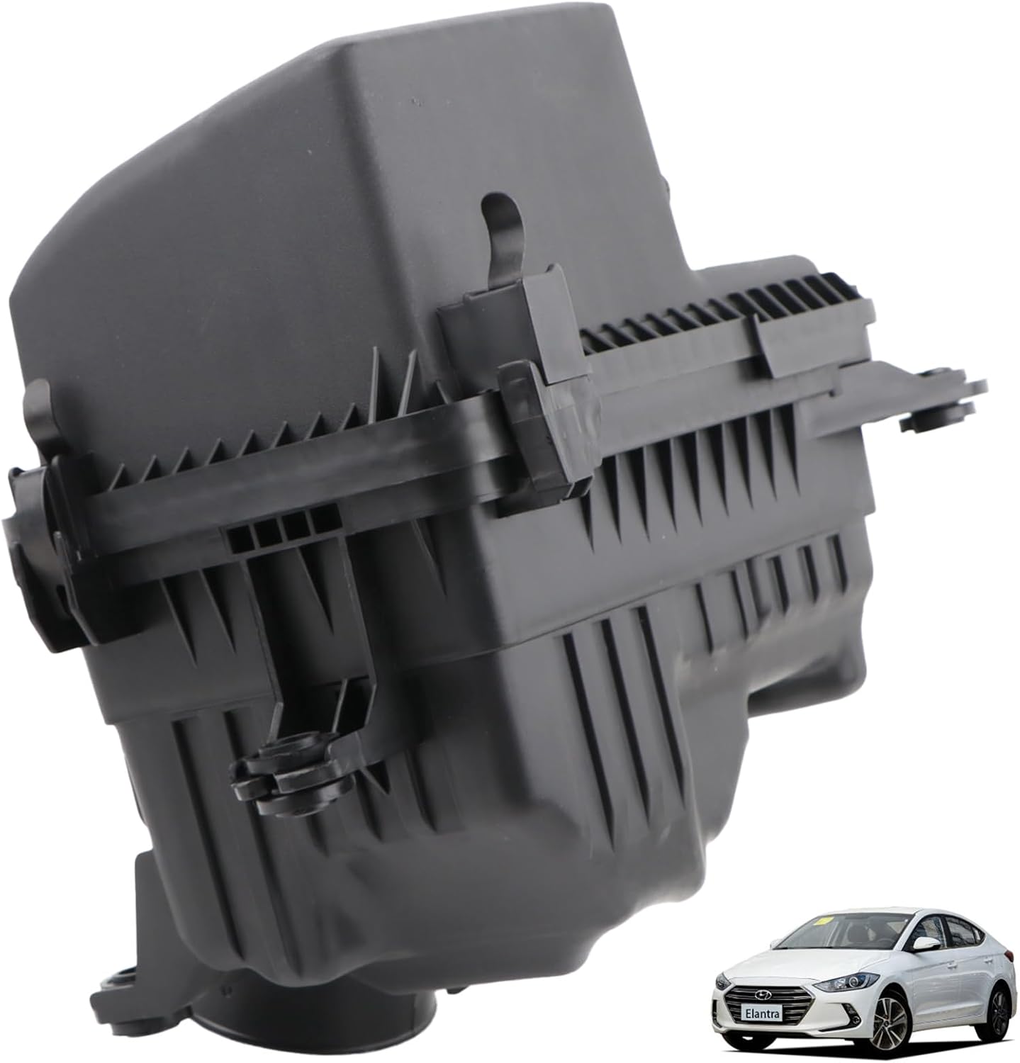 MUCO Air Intake Cleaner Box Housing 28110M6050 Compatible for Hyundai Elantra 2019 2020 Kia Forte Forte5 2019-2024 2.0L Air Intake Air Cleaner Box