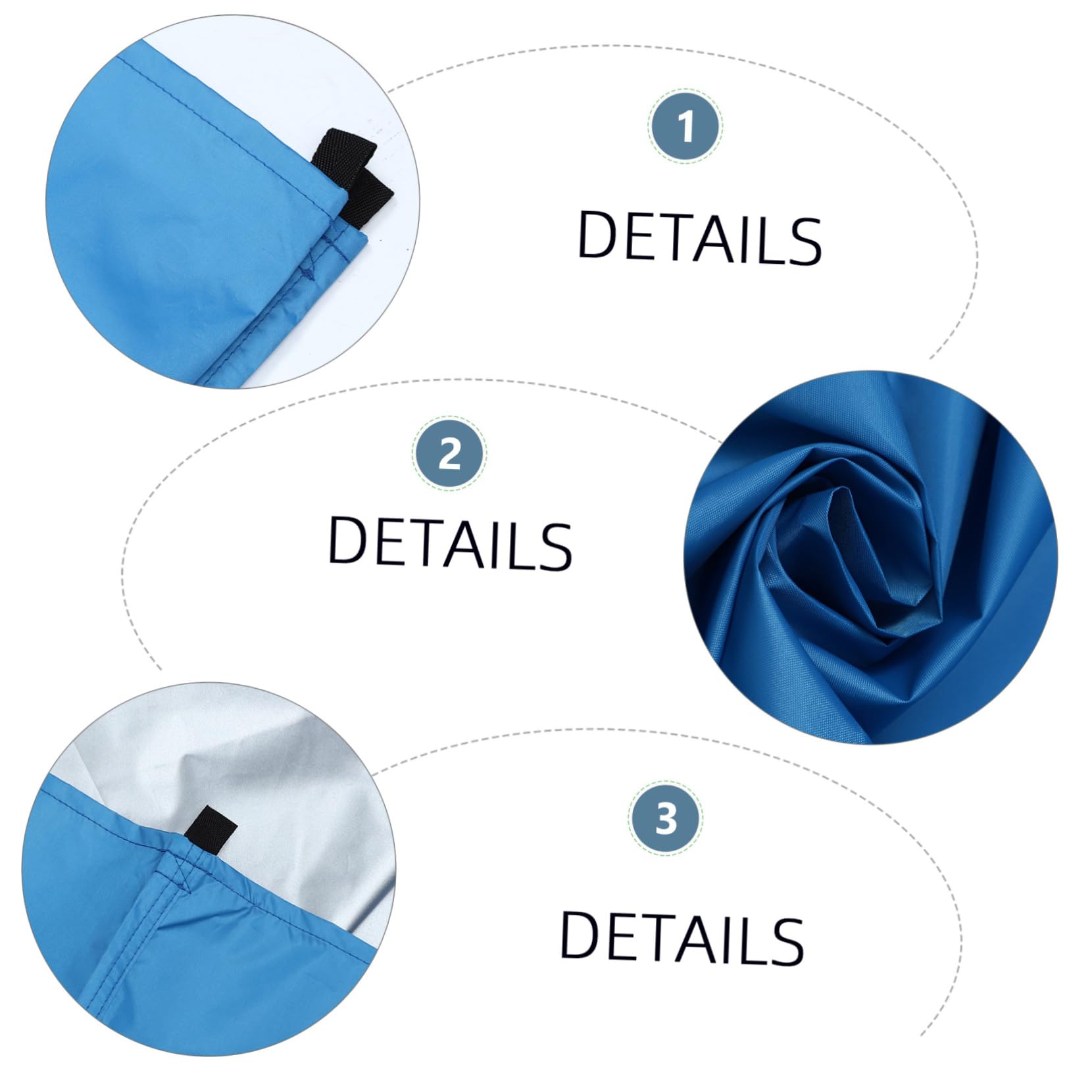 GANAZONO Camping Tarp Waterproof Hammock Rain Fly Shelter for Sun Protection Perfect for Beach Camping