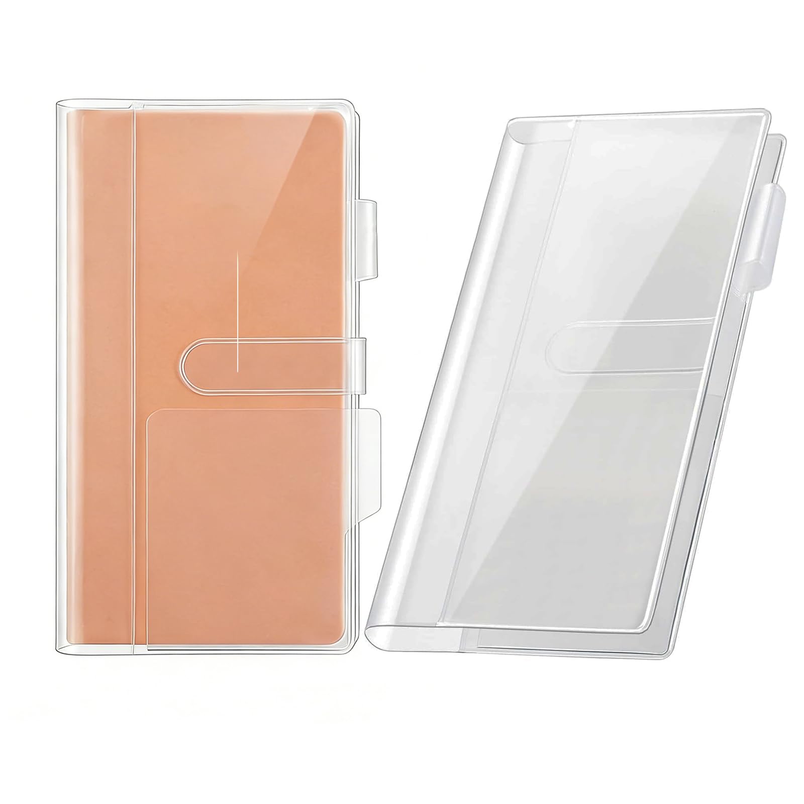 Photo 1 of **2 PACKS OF 2 Pcs Weeks Clear Cover, Durable Material 8.03 x 7.78 Inches Planner Cover Protector