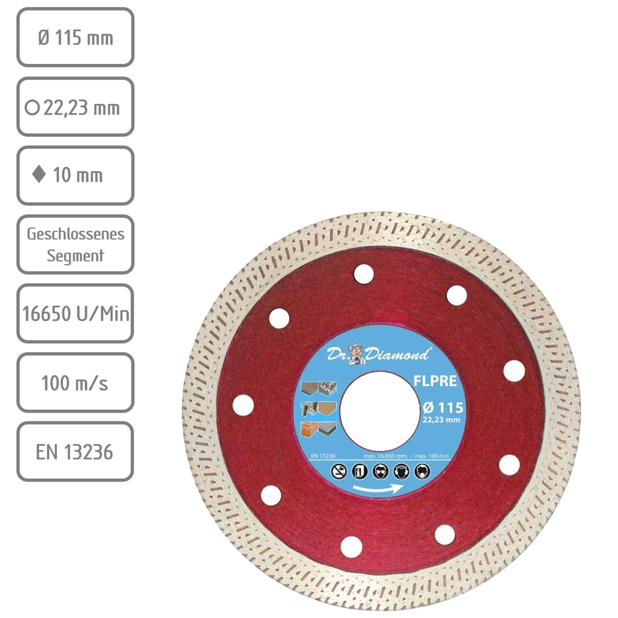 Dr. Diamond disco diamantato turbo premium
