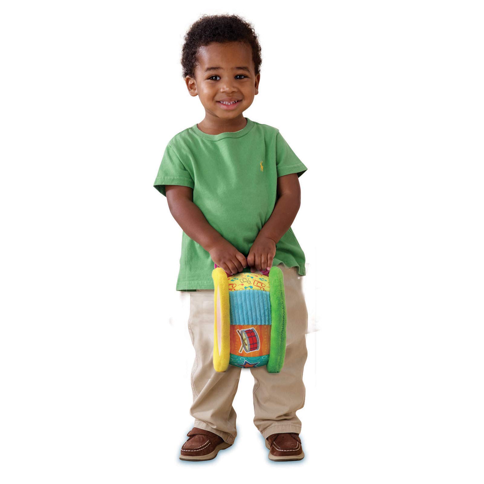 VTech-Baby Tambor Luces mágicas | Juguete para bebé +6 Meses | Bilingüe español-inglés | Más de 100 Canciones, melodías, Frases y Sonidos | Versión ESP | Multicolor