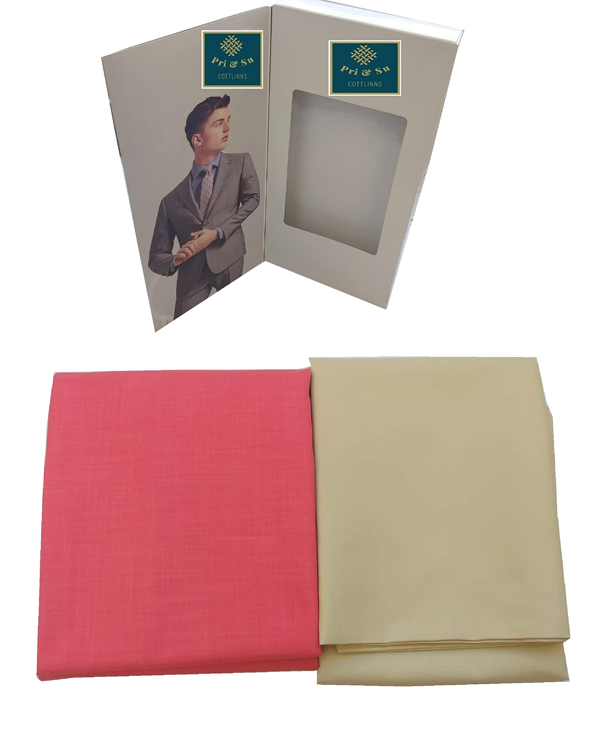 Pri & Su CottLinns Combo of Cotton Shirt 10011 & Trouser 1-picture-43