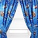 Disney Cars Window Panel - Set of 2 Panels & Tie Backs, 42" x 63" each