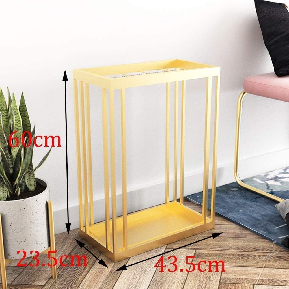 Umbrella StandsUmbrella Holder Modern Large Capacity Umbrella Stand with Removable Drip Tray Iron Umbrella Holder Rack for Home Hotel Business Umbrella,Black-43.5 * 23.5