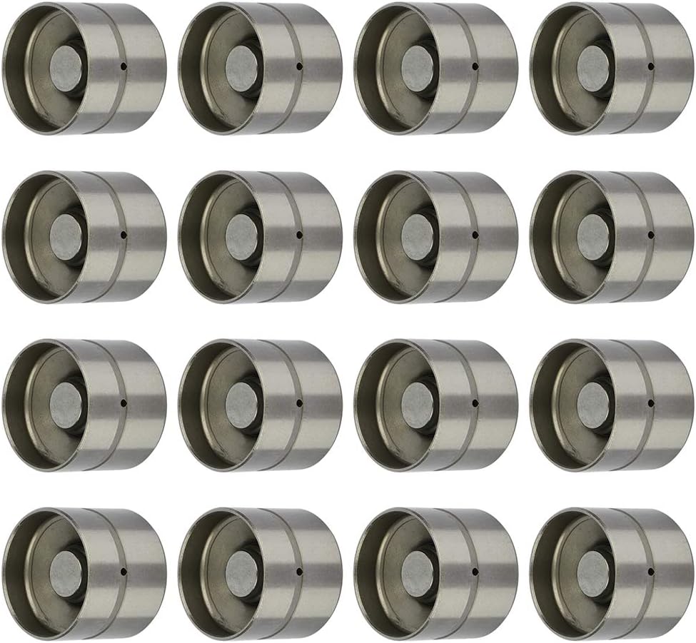 ECCPP Engine Hydraulic Lifter Fit for 2004 2005 2006 2007 2008 for Chevy Aveo 2007-2008 for Chevy Aveo5 1999 2000 2001 2002 for Daewoo Lanos Set of 16