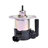 MaySpare Fuel Shut Off Stop Solenoid 1C010-60015 1C010-60016 1C010-60017 12VDC Kubota M105S M105X M6800 M8200 M8540 M9000 M9540 M95S M95X M96