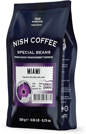 Nish Espresso Miami 2x250 Gr - Çekirdek