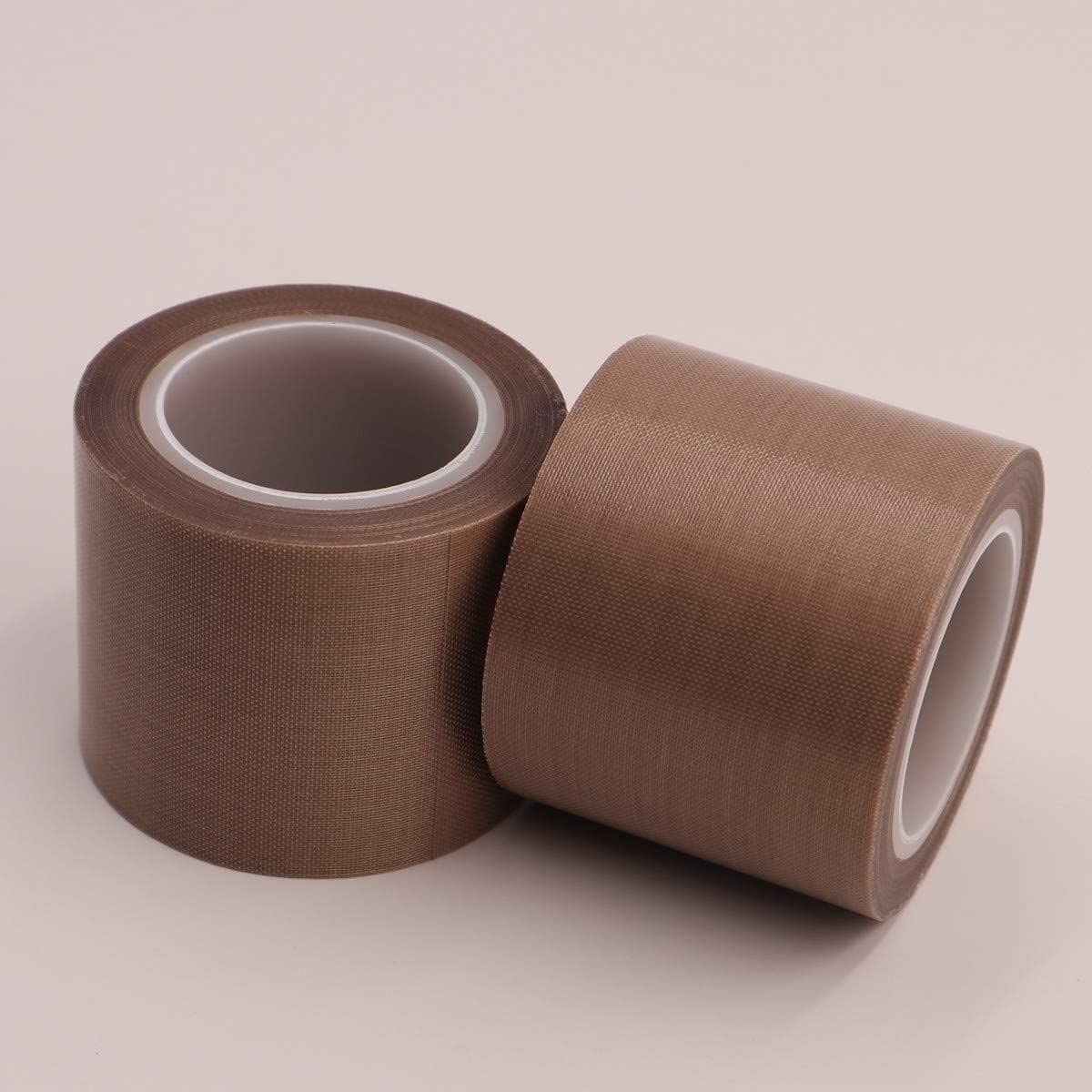 Cinta adhesiva de tela recubierta de PTFE, cinta de teflón, cinta de sellado, máquina de sellado de cinta de alta temperatura, cinta de embalaje de aislamiento de fuego de teflón resistente al calor