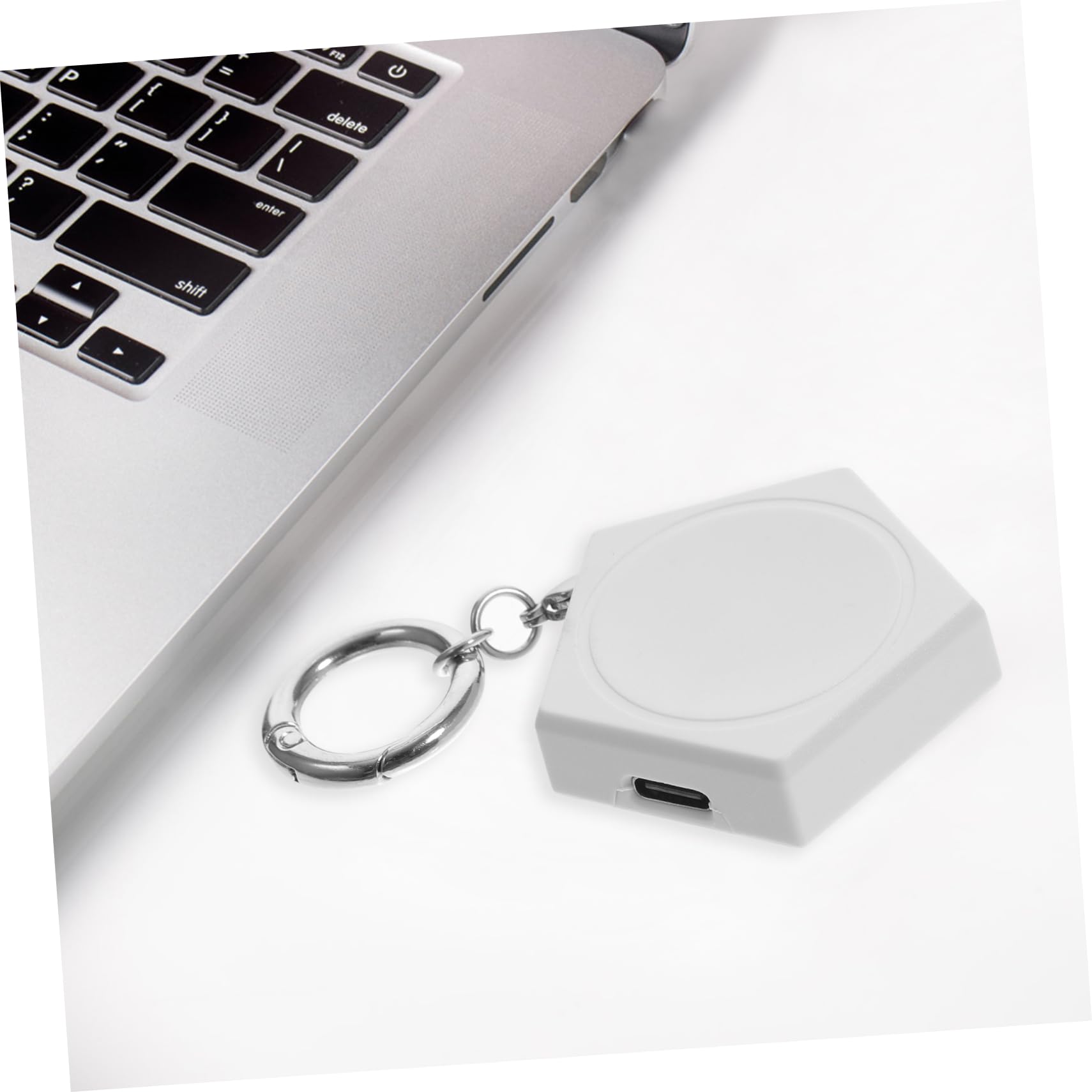 UKCOCO 4pièces Chargeur sans Fil Portable pour Montre Adaptateur Type USB Compatible avec Pixel Watch Léger Et pour Voyage Bureau