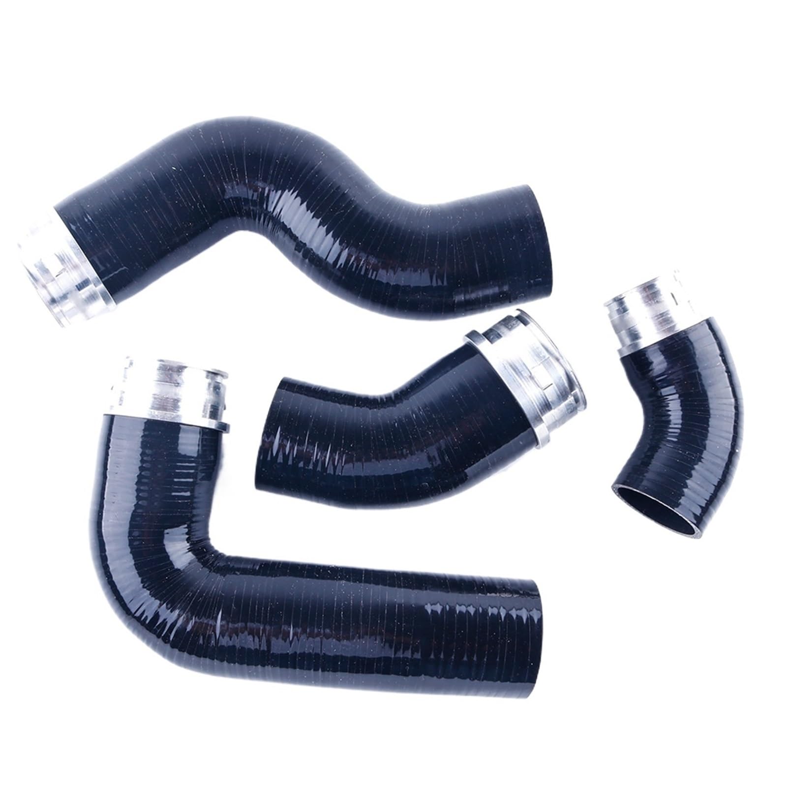 Rura Chłodnicy Silnikowego Silicone Turbo Boost Hose Kit Intercooler fit For VW fit For Golf GTI MK5 fit For Audi A3 8P 2.0TFSI(Matt Black)