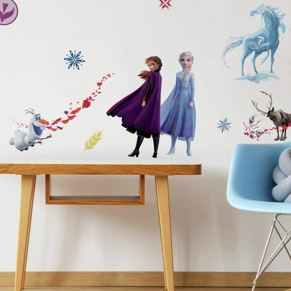 RoomMates RMK4075SCS Disney Frozen 2 Character Peel and Stick Wall Decals 21 Wall Stickers