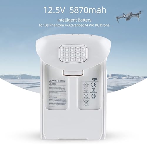 Miniatura 2 de INSYOO Phantom 4 Serie Original de Alta Capacidad 5870 mAh Batería de Vuelo Inteligente para DJI Phantom 4, Phantom4 Pro, Phantom4 Pro V2.0, Phantom
