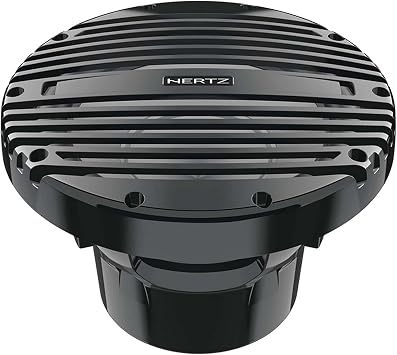 Hertz HMS10B-C2 10" Marine Infinite Baffle Subwoofer with Grill, 10" 2 , Black