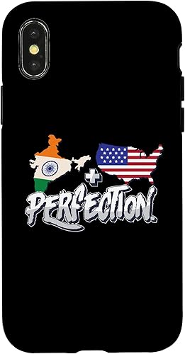 Miniatura 7 de iPhone 12 Pro Max Half American Half Indian Perfection USA India Pride Case
