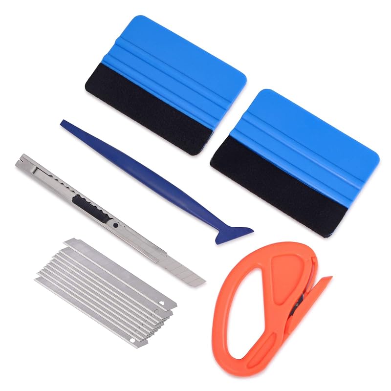 Kit de Ferramentas para Aplicação de Película e Envelopamento Automotivo Gomake WS04