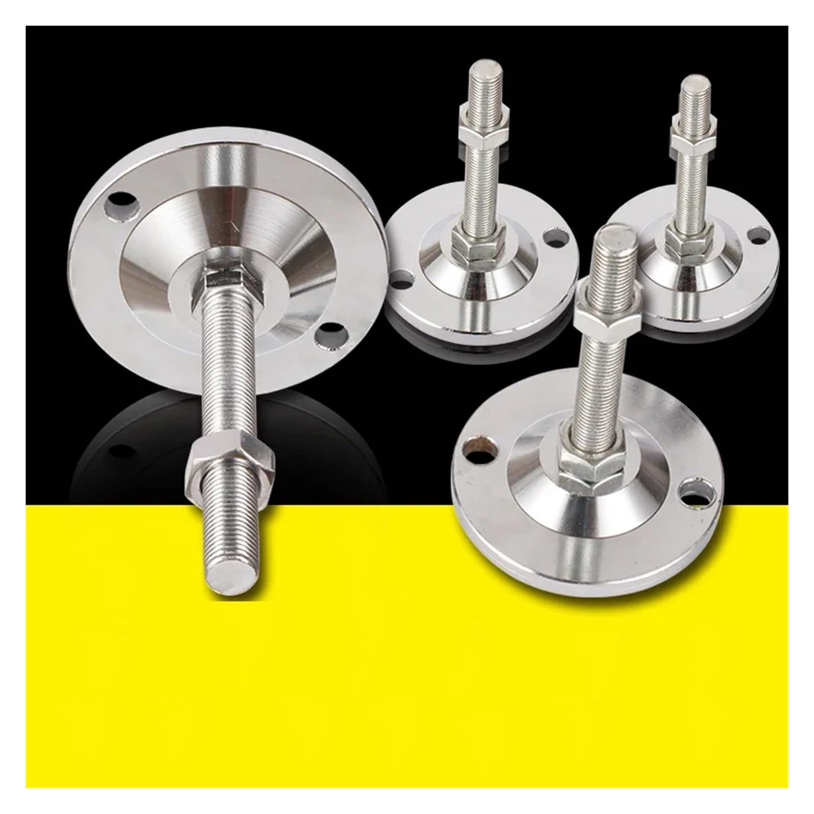 Patas niveladoras Ajustables para Muebles, 5 Unidades, con Rosca M12x150 para nivelar Muebles.