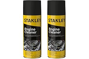 STANLEY Engine Cleaner Spray: Ultimate Degreasing Solution for Tight Spaces
