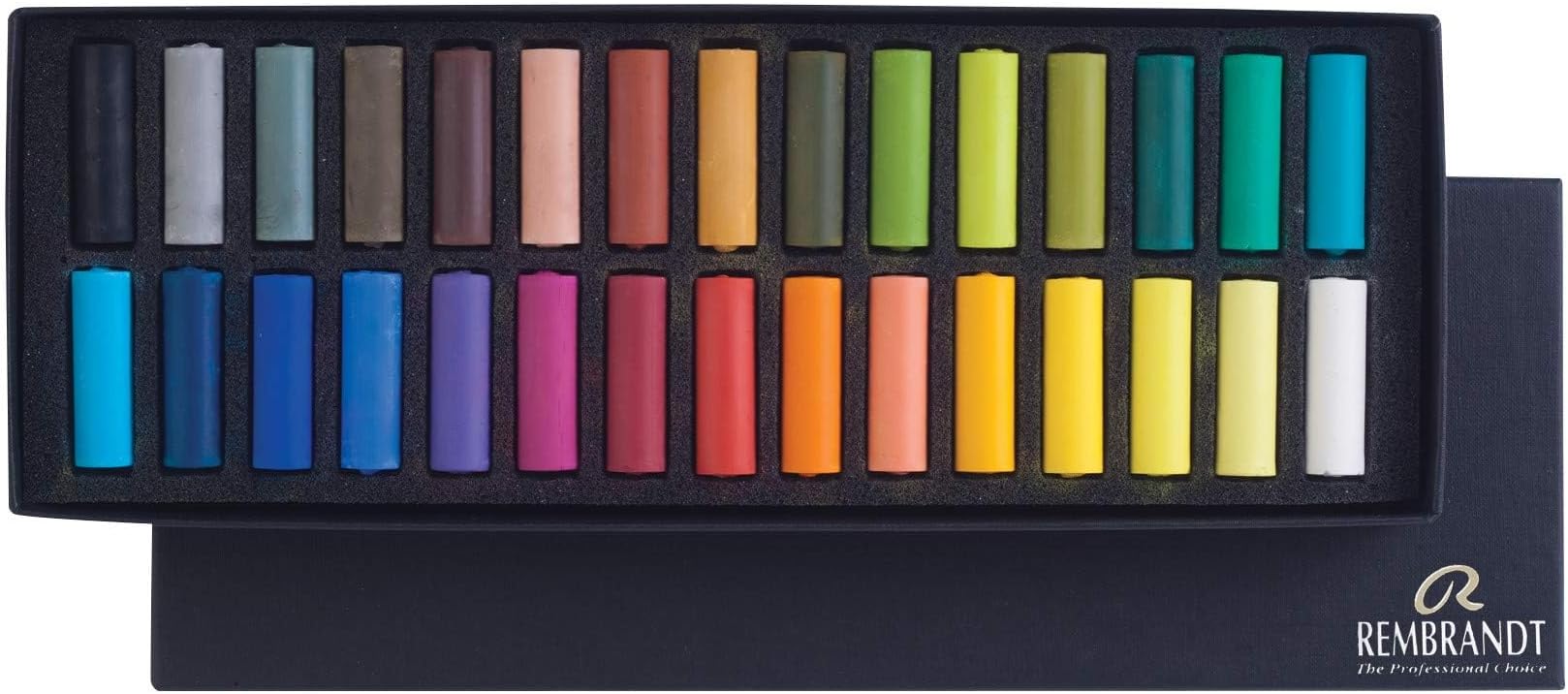 Rembrandt Professional Soft Pastel Set General Colour Selection | 30 Half Pastels