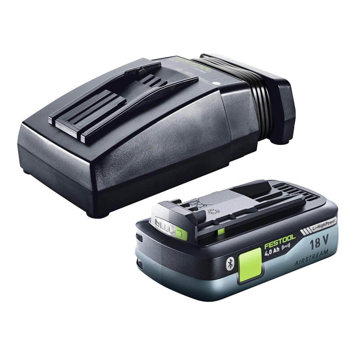 Festool Multiherramienta Oscilante OSC 18 VECTURO sin Cable, 18 V | Incluye batería de 4,0 Ah, cargador rápido TCL 6, hoja de sierra universal StarlockMax, 18 V, Bluetooth