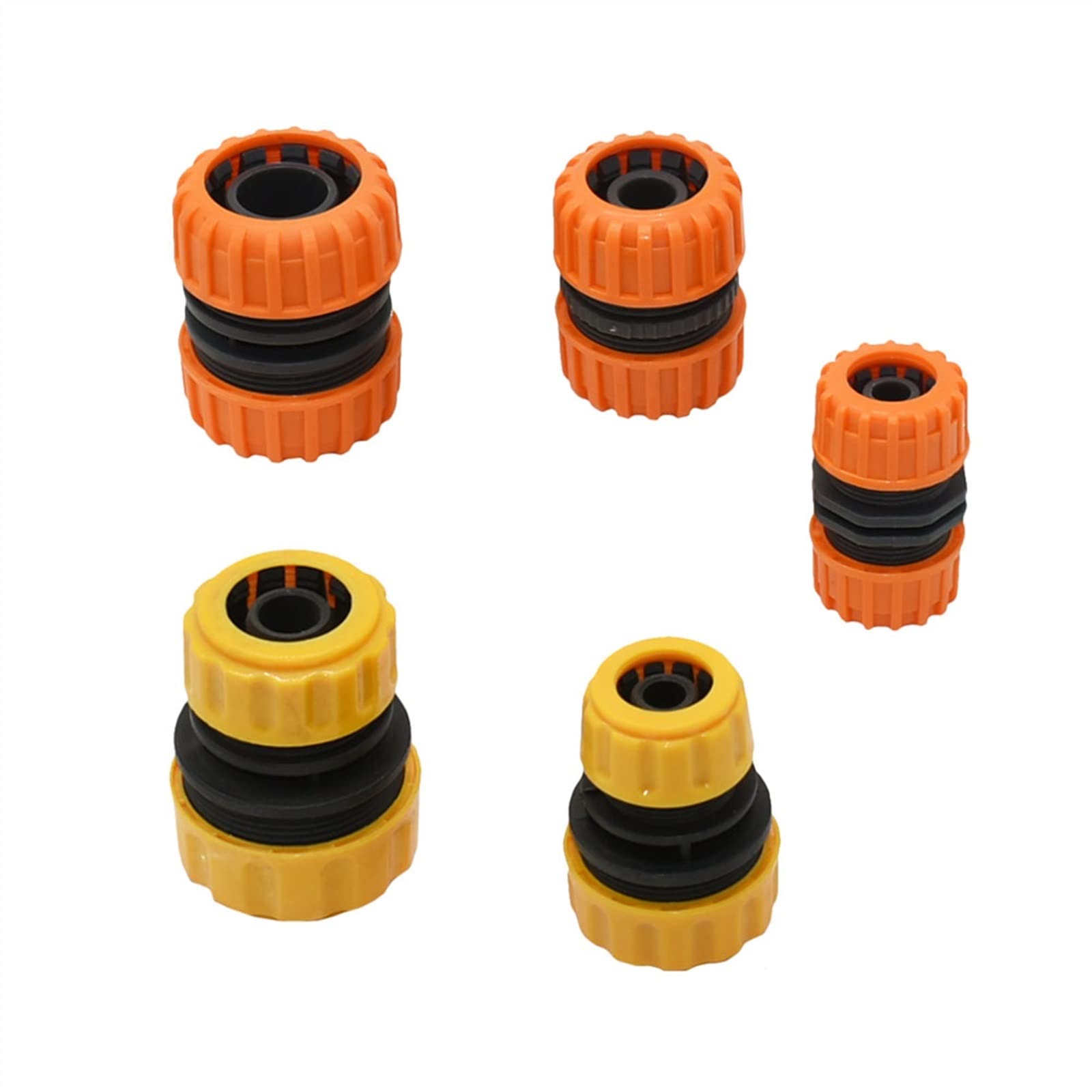 Conector rápido de reparación de 1/2, 3/4, 1 Pulgada, Conector Reductor de Manguera de jardín, 16MM, 20MM, 32MM, Juntas de Tubo de Agua, 25 uds. (Color : 1I2)