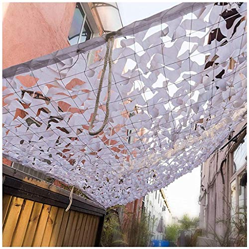 Tarnung Weiß Sonnenschutz Markisen Tarnnetz Verstärkung Camouflage Netz Sunscreen Mesh Sonnensegel Garten Party Urlaub… – Bild 5