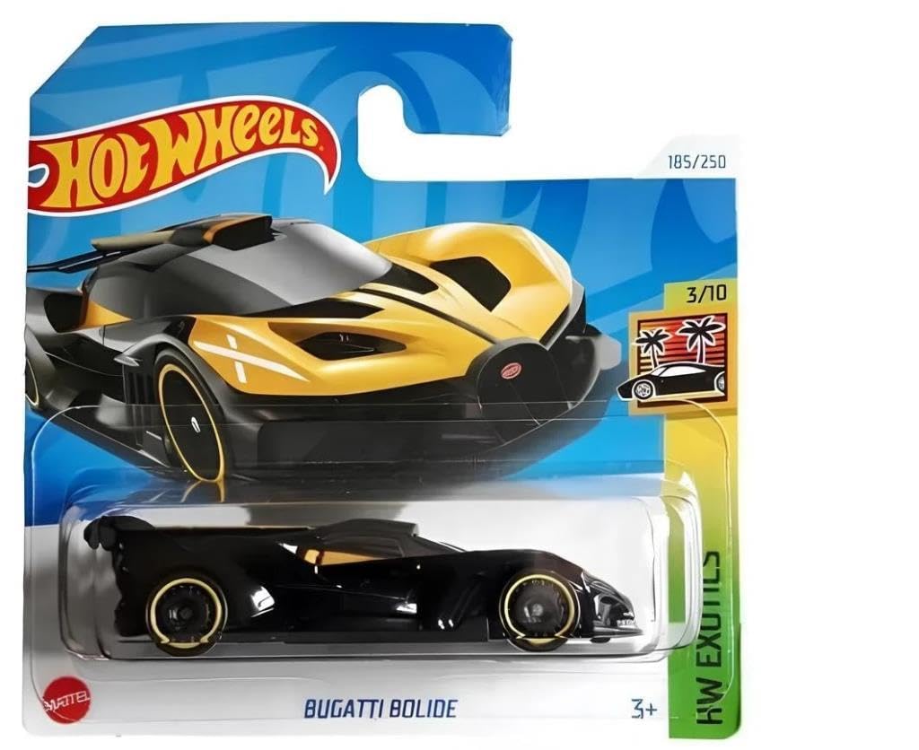 Hot Wheels Single Cars Bugatti Bolide HTC22, Bunt, Küçük