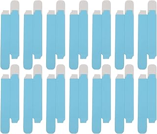 SEWACC Package Box Kraft Lipstick Box 50Pcs Rectangular Lipstick Packaging Paper Boxes Kraft Blue Paper Gift Grocery Boxes Makeup Tube Storage Case Small Packaging Boxes