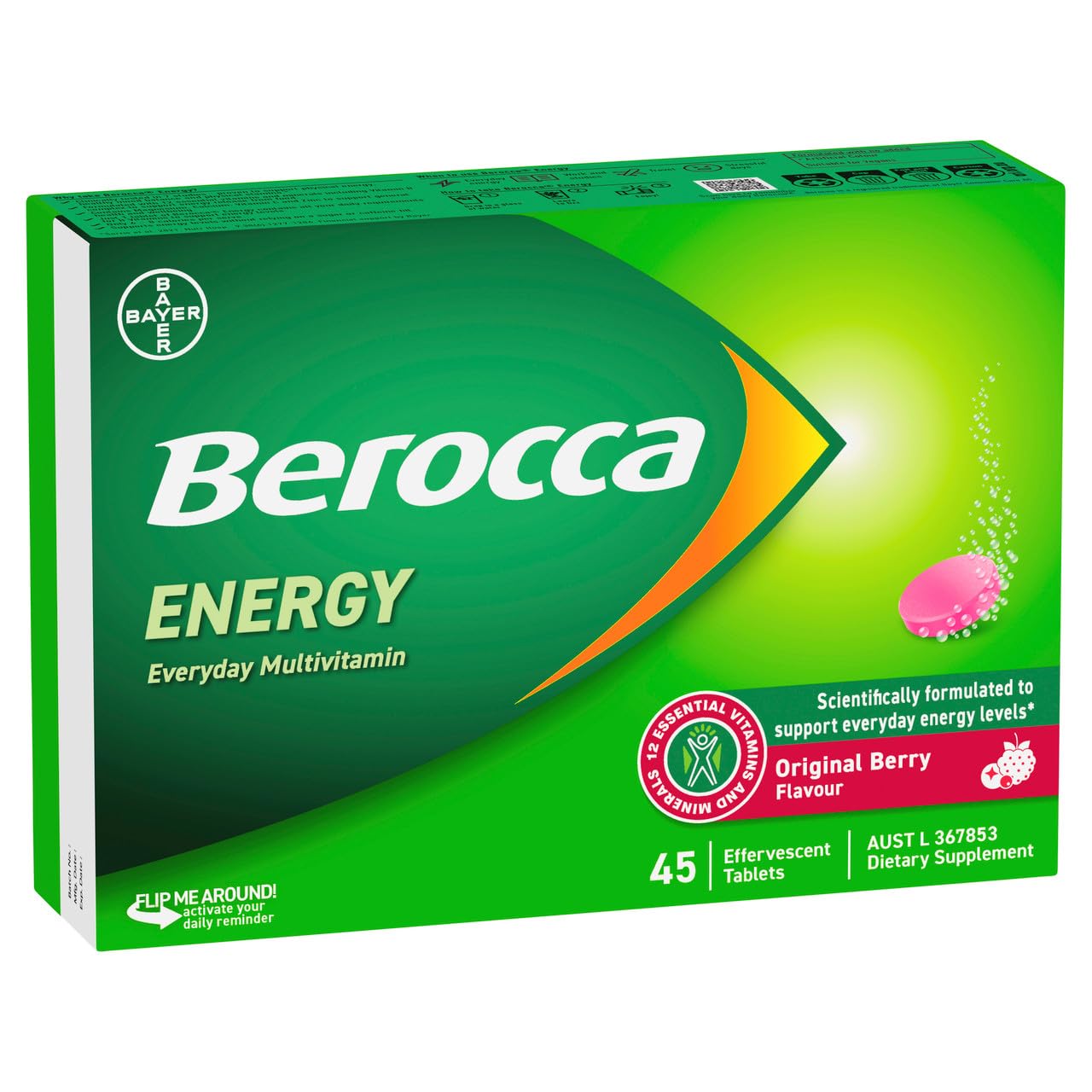 Bayer Berocca Energy Everyday Multivitamin