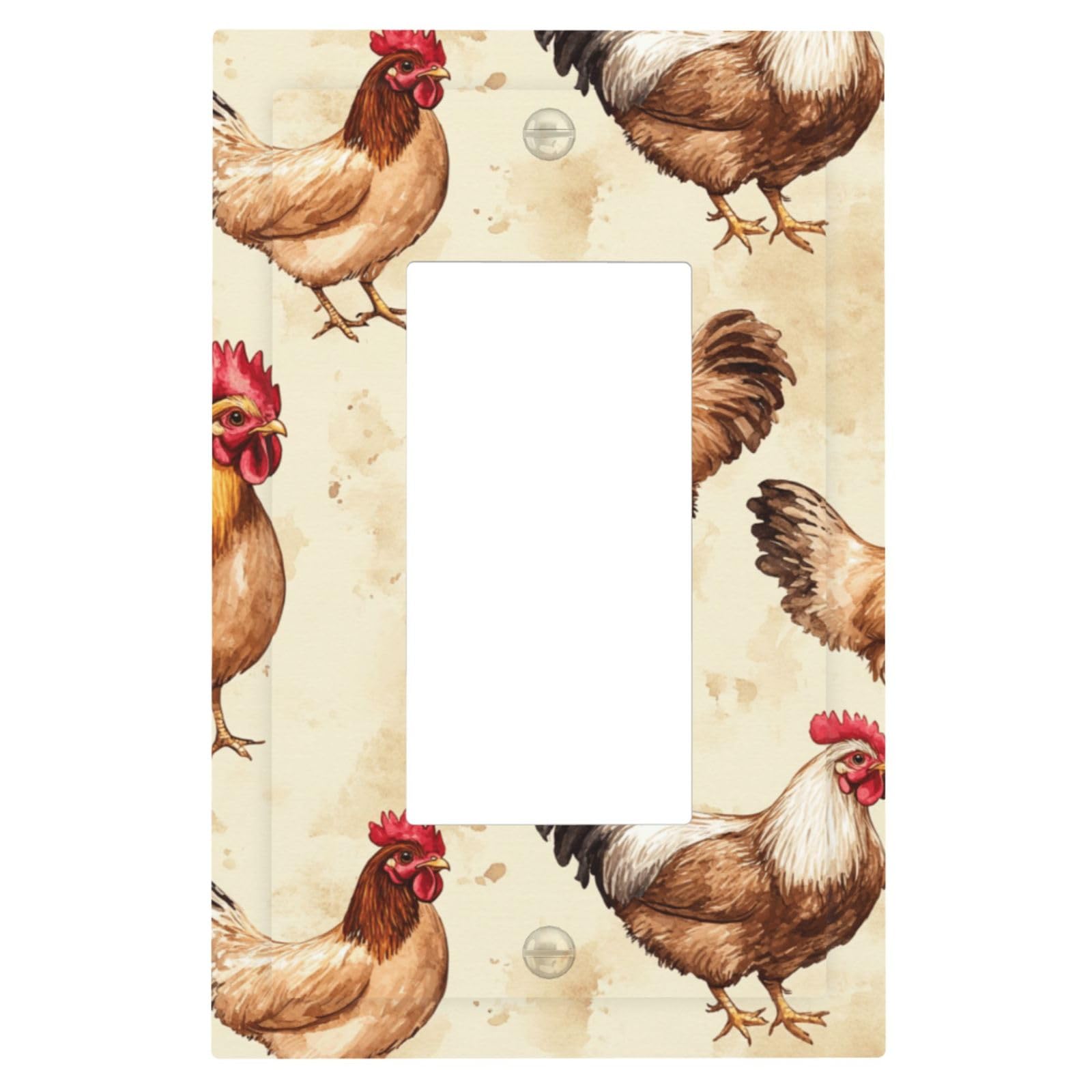 Prise murale GFCI interrupteur à bascule poules pour remplacer vos prises blanches