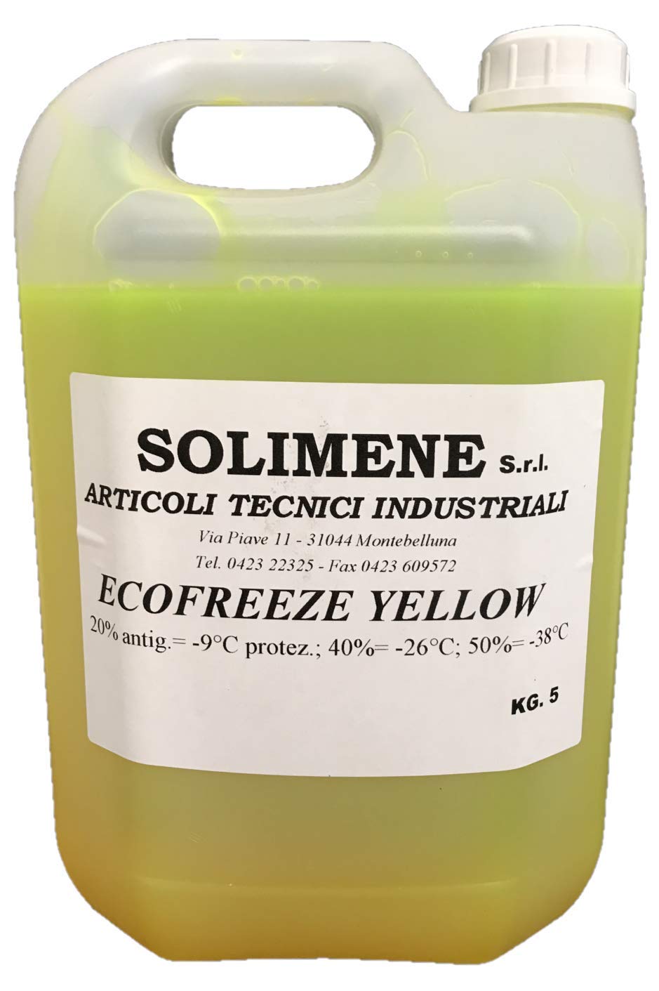 Líquido anticongelante Art concentrado amarillo hasta -40 ° | 5 l