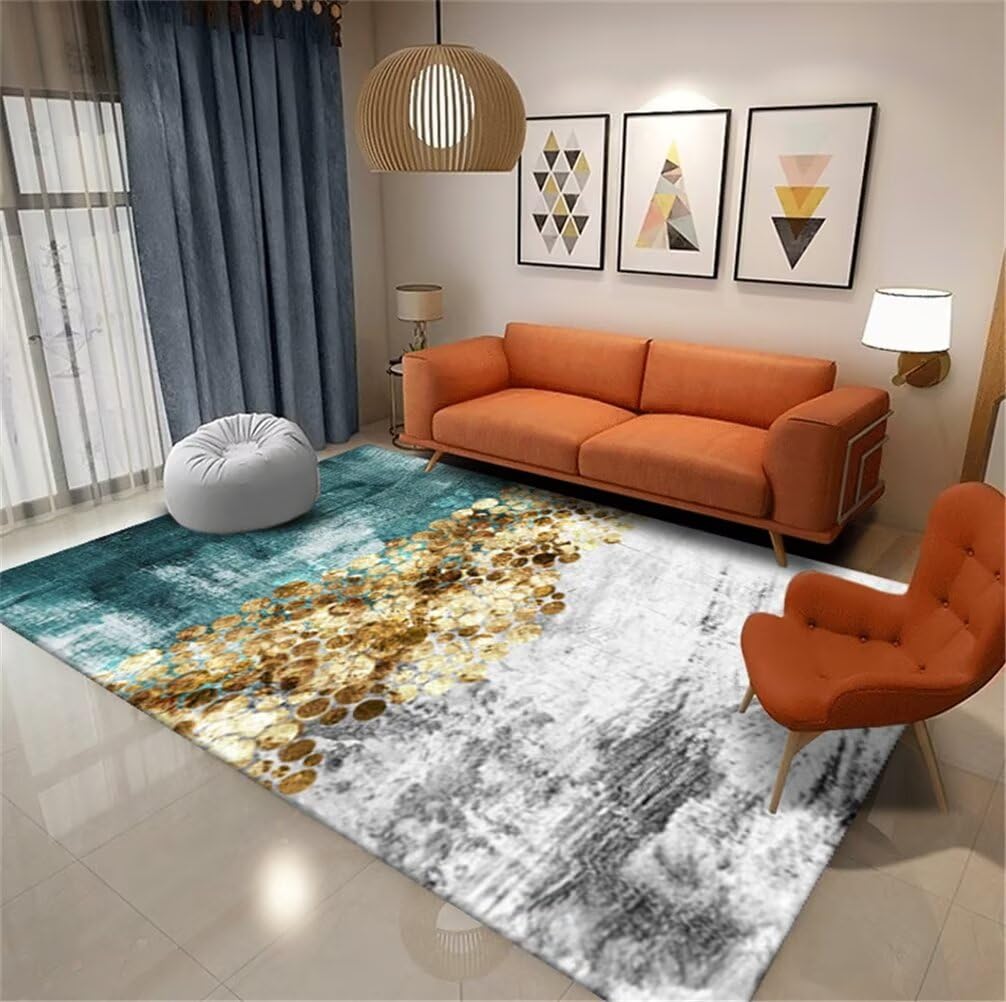 Tapis salle à manger 90x120cm durable et antisalissure