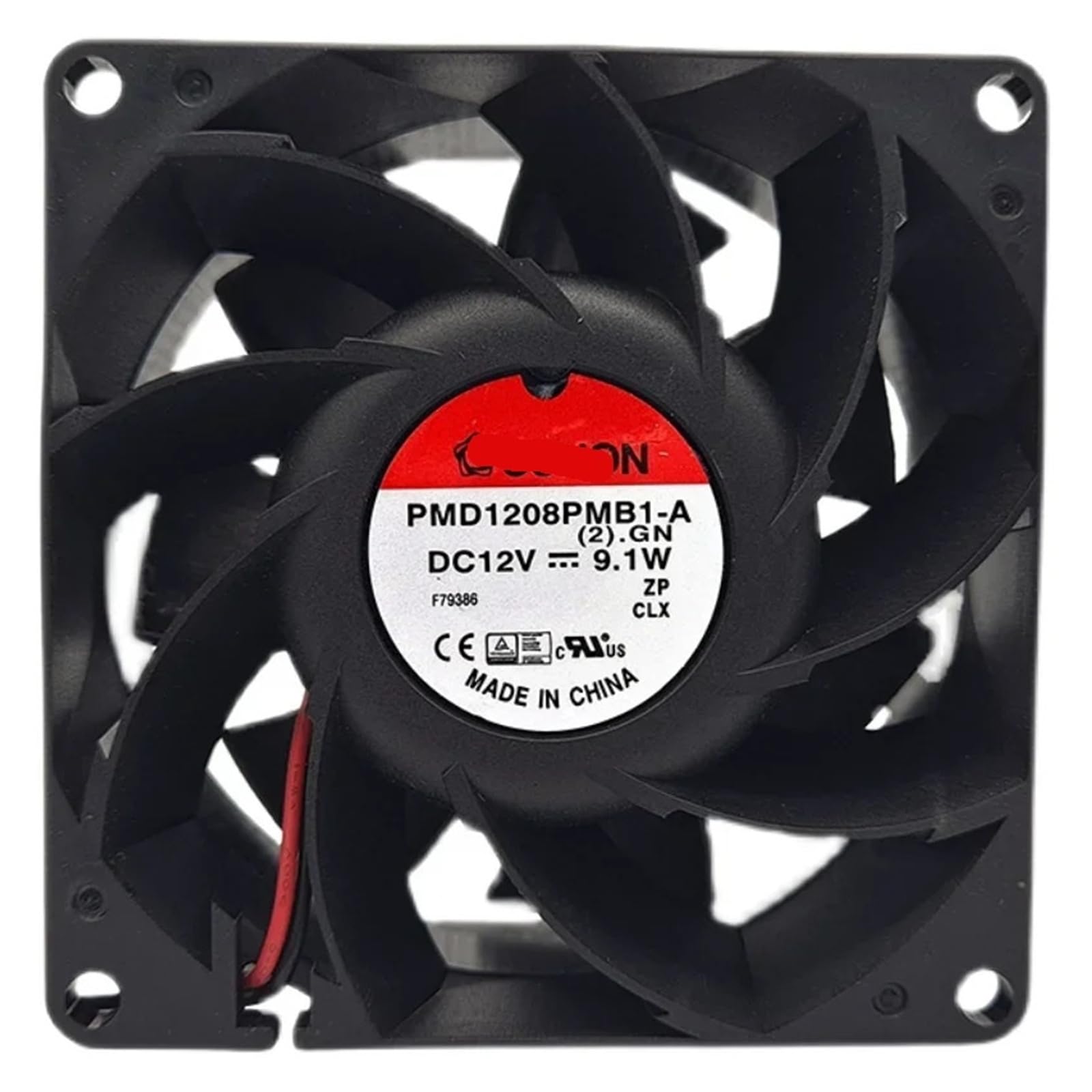 Ventilateur de refroidissement PMD1208PMB1-A(2).GN haute durabilité 9,1 W
