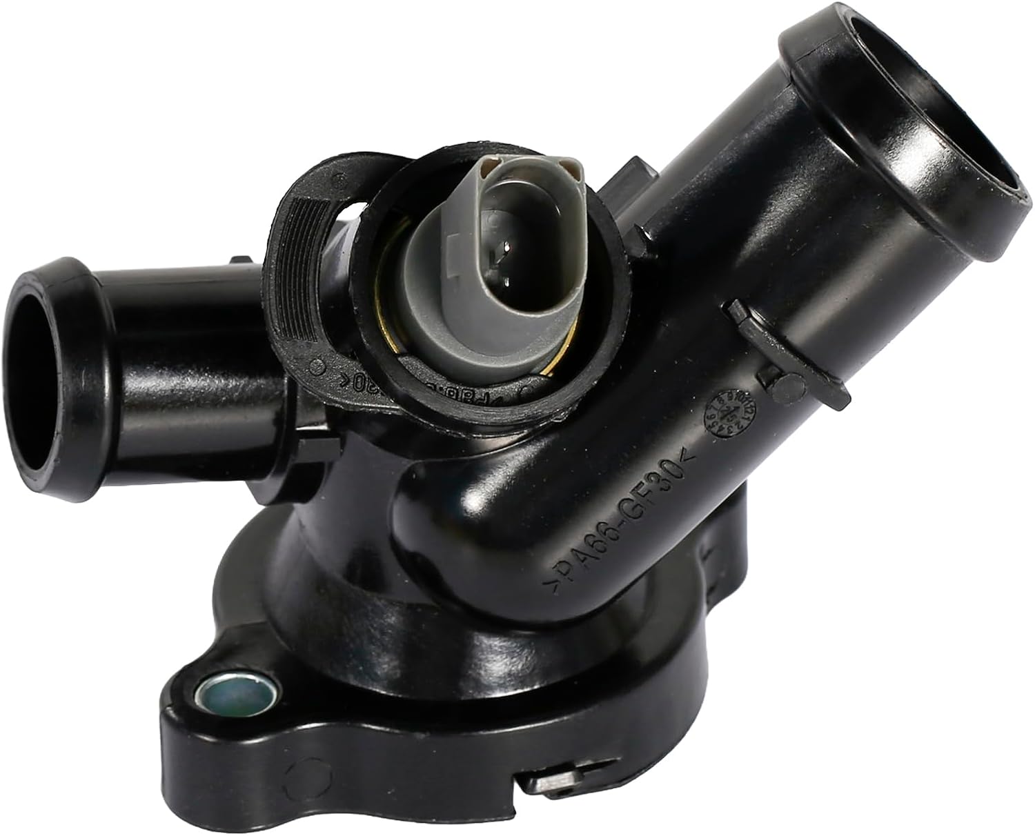 Engine Coolant Water Outlet Replacement for CH2131, 902-6131, 07K121133E, Engine Coolant Thermostat Housing Compatible with RS3 18, Beetle 06-10 12-17, Golf 10-14, Passat 12-17, Rabbit 06-09
