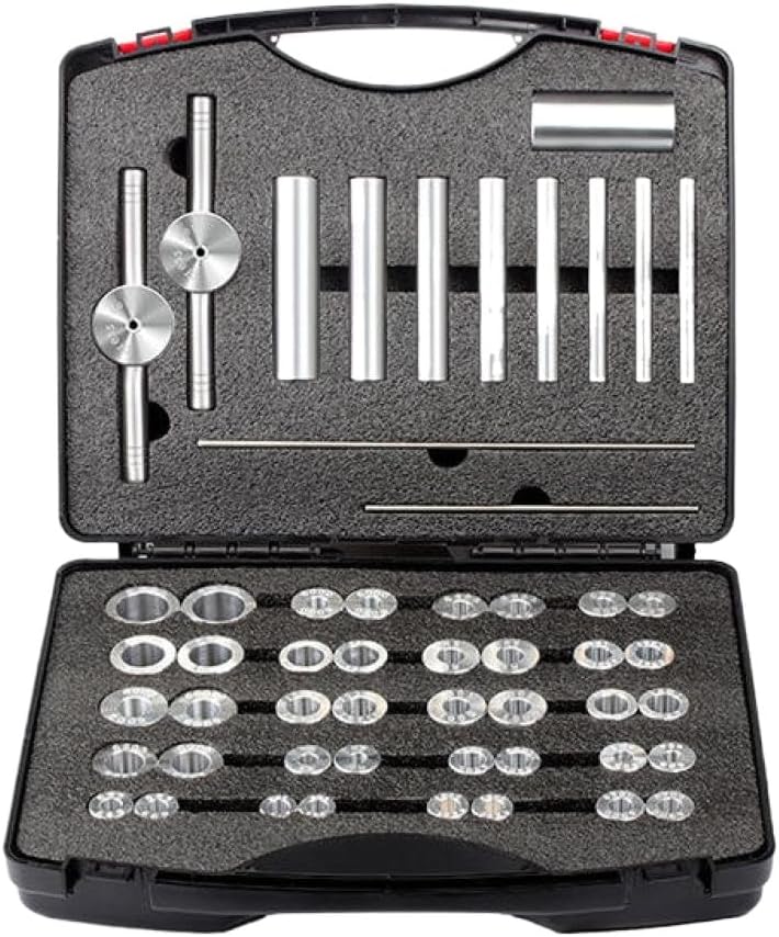 Bike MTB Bearing Press Set for Wheels Hub Bearing Installation Bicycle Soft Tail Frame Turning Point Bearing Hub Assembly Tool Compatible with Automotive Motorcycle Parts(53pcs Kit)