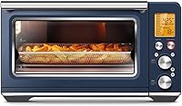 Breville BOV860DBL Smart Oven Air Fryer Convection Oven in Damson Blue - 11 Functions, Element iQ, Super Convection